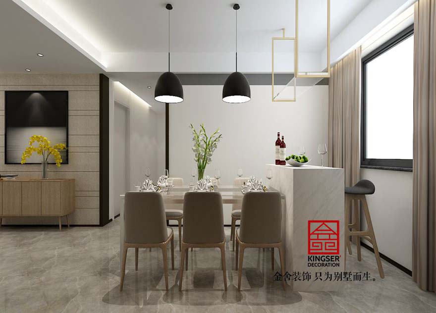 保利拉菲公館-現代簡約-餐廳
