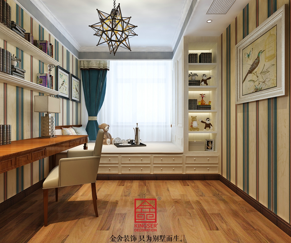 東南智匯城裝修-新中式風格-兒童房
