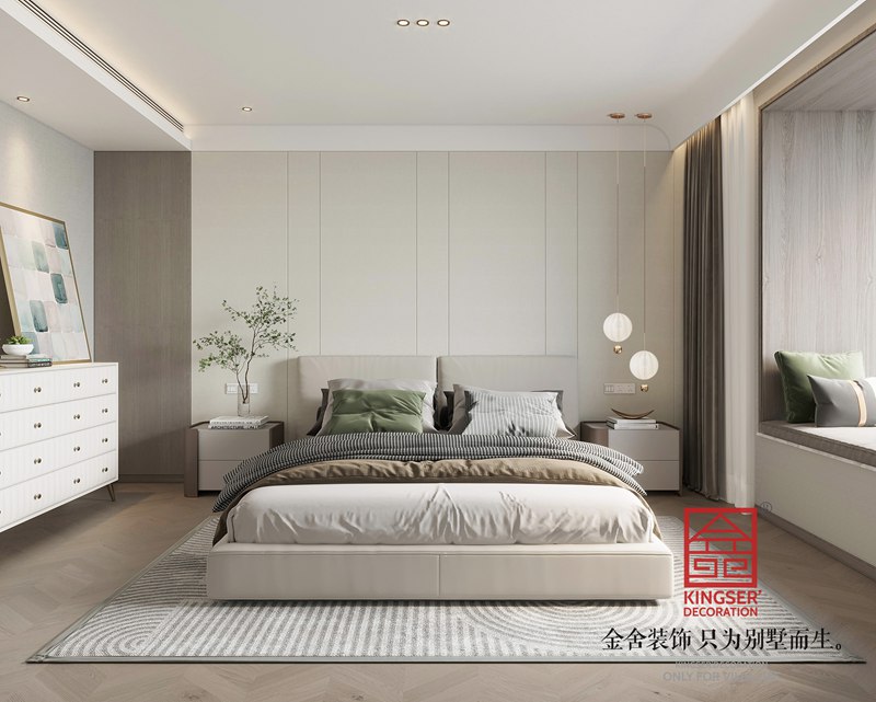 東南智匯城現代風格臥室效果圖
